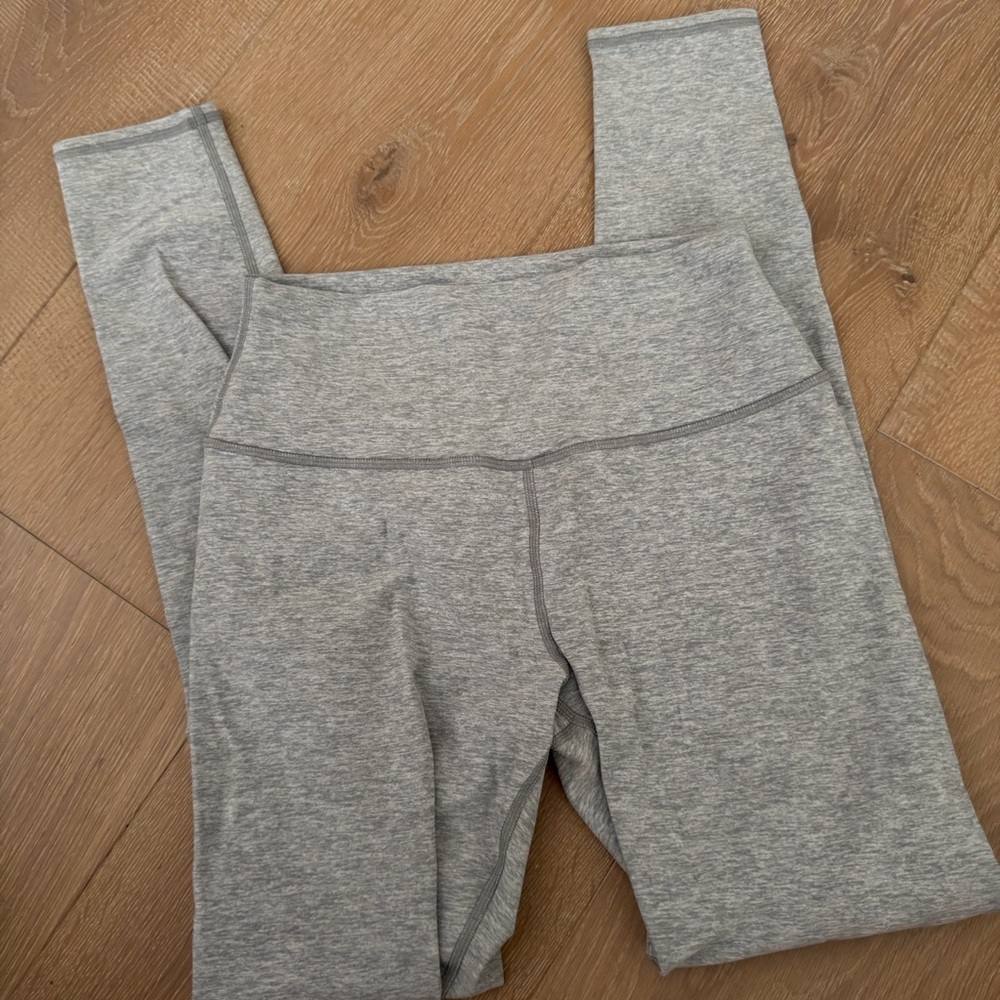 ALO Yoga Heather Gray Performance Leggings